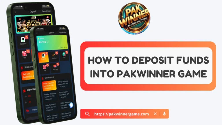 How to Deposit Funds into Your PakWinner